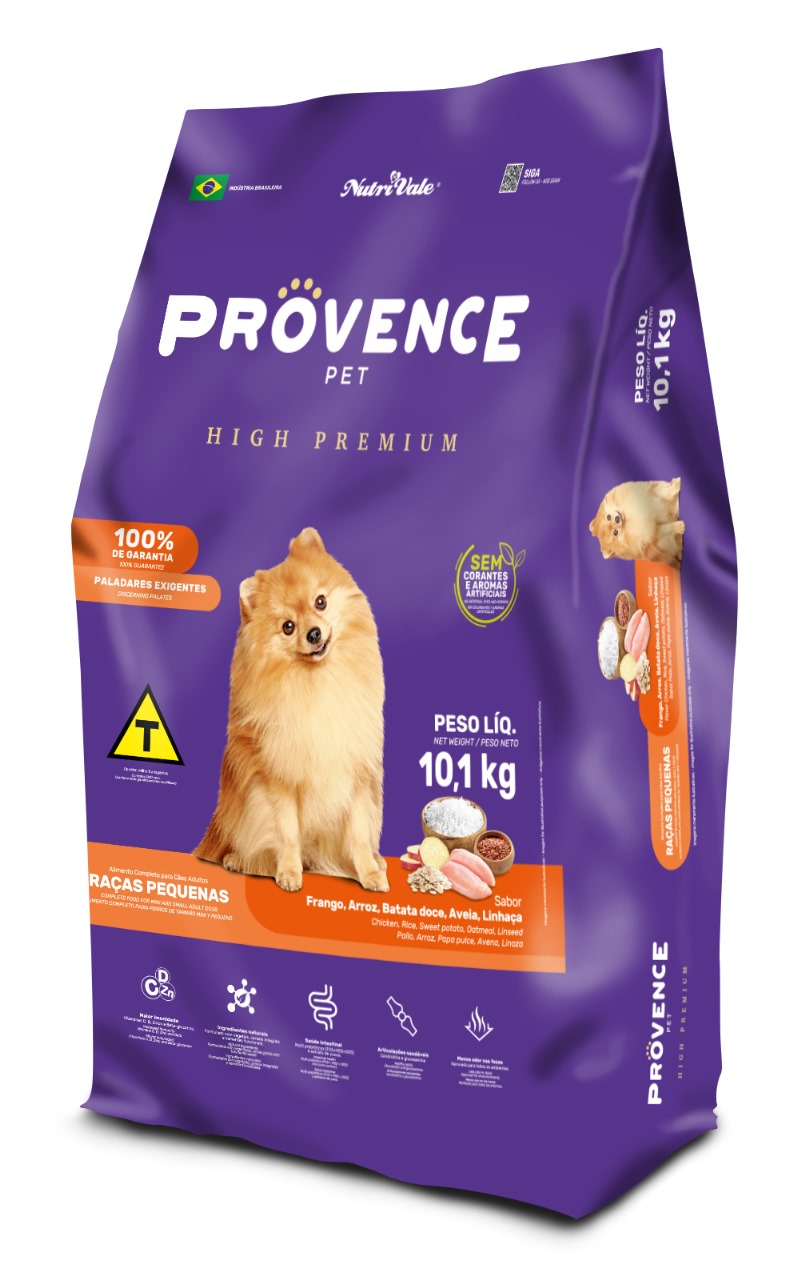 Provence Cães Adultos - Raças de Pequeno e Médio Porte