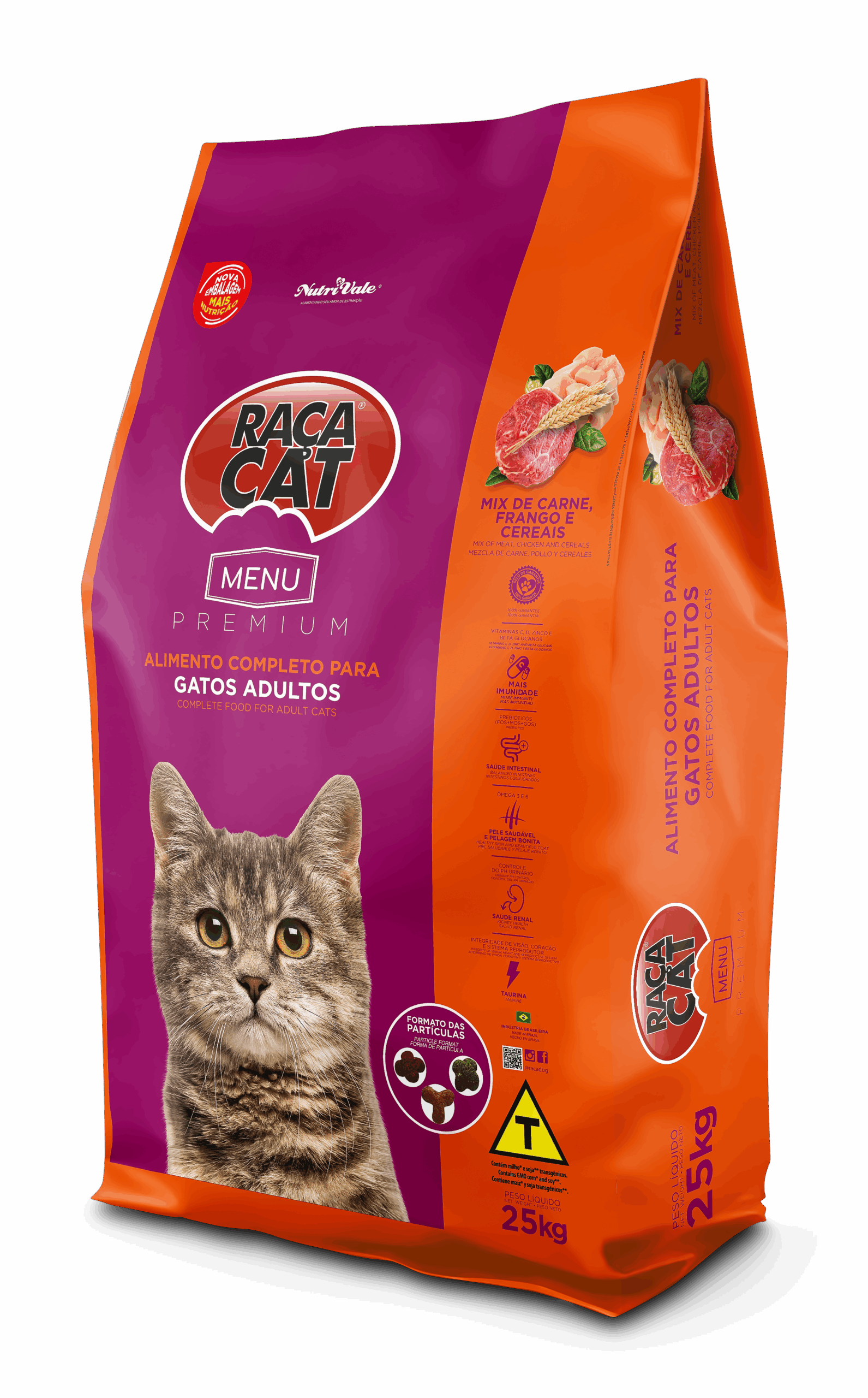 Raça Cat Menu