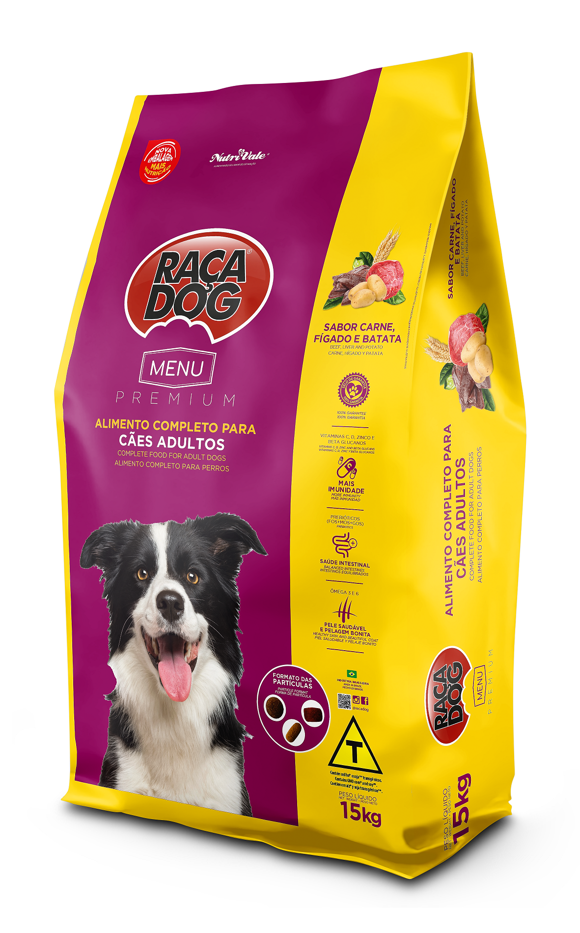 Raça Dog Menu Premium Adultos